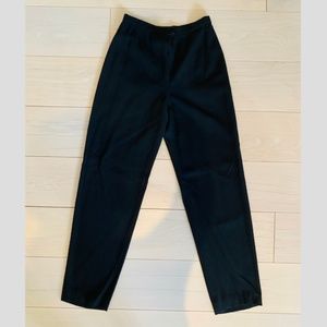 Giorgio Armani Vintage Black Wool Pants